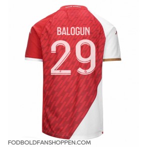 AS Monaco Folarin Balogun #29 Hjemmebanetrøje 2023-24 Kortærmet